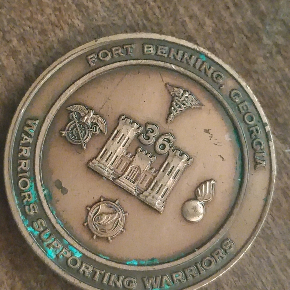 Fort Benning, Georgia challenge coin - Collectors Coin